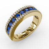 14Kt Yellow Gold Color Fashion Fashion Rings