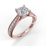 18Kt Rose Gold Bridal Engagement Rings