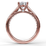 18Kt Rose Gold Bridal Engagement Rings