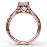 18Kt Rose Gold Bridal Engagement Rings