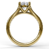 18Kt Yellow Gold Bridal Engagement Rings