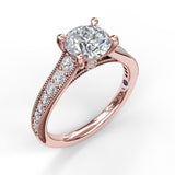 18Kt Rose Gold Bridal Engagement Rings