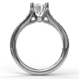 18Kt White Gold Bridal Engagement Rings