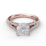 14Kt Rose Gold Bridal Engagement Rings