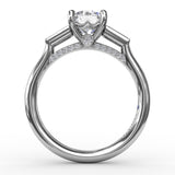 14Kt White Gold Bridal Engagement Rings