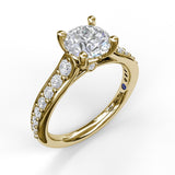 14Kt Yellow Gold Bridal Engagement Rings