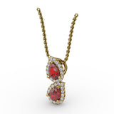14Kt Yellow Gold  Color Fashion Pendants