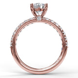 18Kt Rose Gold Bridal Engagement Rings