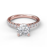 18Kt Rose Gold Bridal Engagement Rings