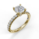 18Kt Yellow Gold Bridal Engagement Rings