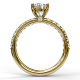 18Kt Yellow Gold Bridal Engagement Rings