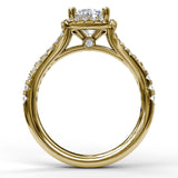 14Kt Yellow Gold Bridal Engagement Rings