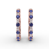 14Kt Rose Gold Color Fashion Earrings