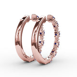 14Kt Rose Gold Color Fashion Earrings