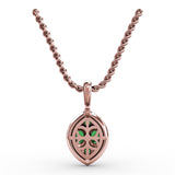 14Kt Rose Gold  Color Fashion Pendants