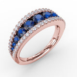 14Kt Rose Gold Color Fashion Fashion Rings