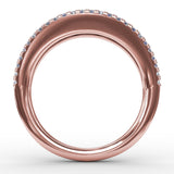 14Kt Rose Gold Color Fashion Fashion Rings