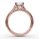 18Kt Rose Gold Bridal Engagement Rings