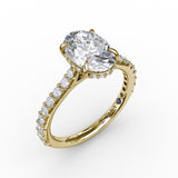 14Kt Yellow Gold Bridal Engagement Rings