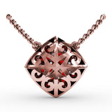 14Kt Rose Gold  Color Fashion Pendants