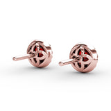 14Kt Rose Gold Color Fashion Earrings