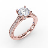 18Kt Rose Gold Bridal Engagement Rings