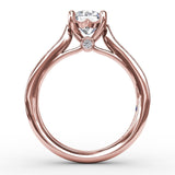 18Kt Rose Gold Bridal Engagement Rings