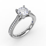 18Kt White Gold Bridal Engagement Rings