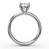 18Kt White Gold Bridal Engagement Rings