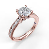 14Kt Rose Gold Bridal Engagement Rings