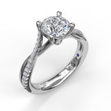 18Kt White Gold Bridal Engagement Rings