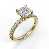 18Kt Yellow Gold Bridal Engagement Rings