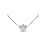 Floral Opulence Diamond Necklace