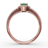 14Kt Rose Gold Color Fashion Fashion Rings