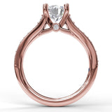 14Kt Rose Gold Bridal Engagement Rings