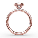 18Kt Rose Gold Bridal Engagement Rings