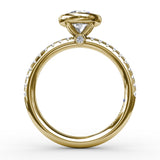 18Kt Yellow Gold Bridal Engagement Rings