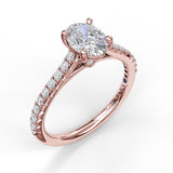 18Kt Rose Gold Bridal Engagement Rings