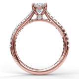 18Kt Rose Gold Bridal Engagement Rings