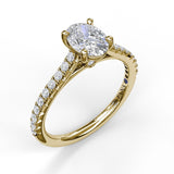 18Kt Yellow Gold Bridal Engagement Rings