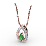 14Kt Rose Gold Color Fashion Pendants