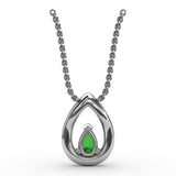 14Kt White Gold Color Fashion Pendants