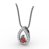 14Kt White Gold Color Fashion Pendants