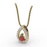 14Kt Yellow Gold Color Fashion Pendants