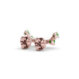 14Kt Rose Gold Color Fashion Earrings