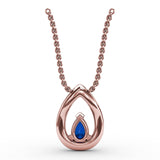 14Kt Rose Gold Color Fashion Pendants