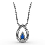 14Kt White Gold Color Fashion Pendants