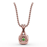 14Kt Rose Gold Color Fashion Pendants