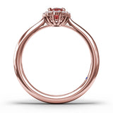 14Kt Rose Gold Color Fashion Rings