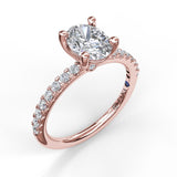 18Kt Rose Gold Bridal Engagement Rings